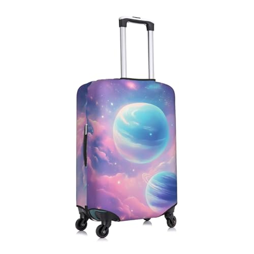 Galaxy Texture Elastic Travel Luggage Cover, Washable Spandex Suitcase Protector, Anti-Scratch Fits 18-32 Inch3