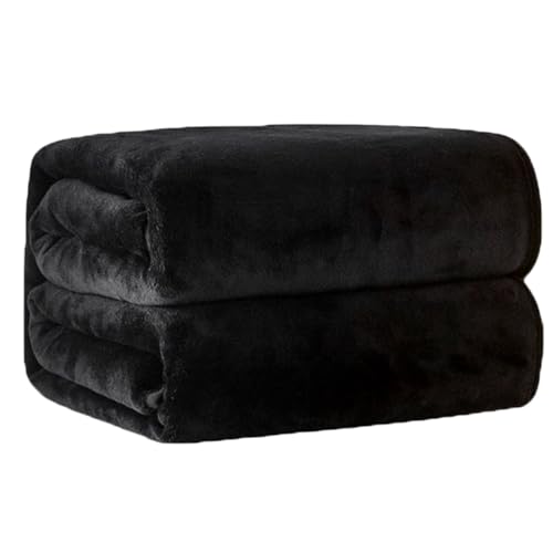 Couverture polaire pour bureau et climatisation d'été plaid canapé