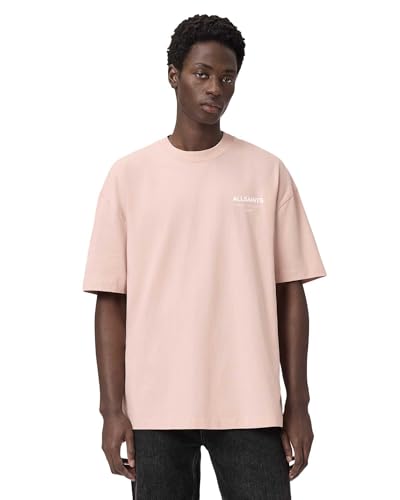 Image of AllSaints Men's Underground Oversized Short Sleeve Crew Neck Shirt
