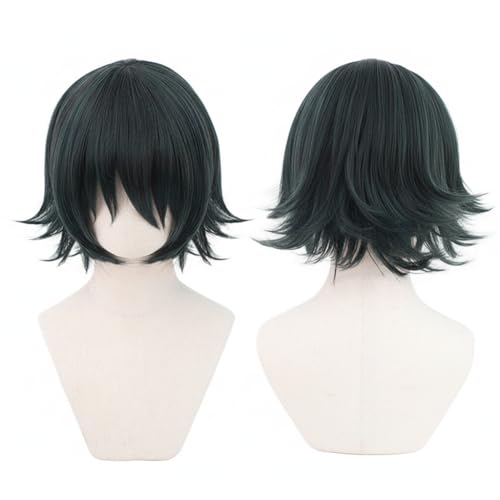 Image of Anime Wigs for Himeno Cosplay Wig - Short Synthetic Wig for Role Play with Wig Cap for Festival,Costume Party