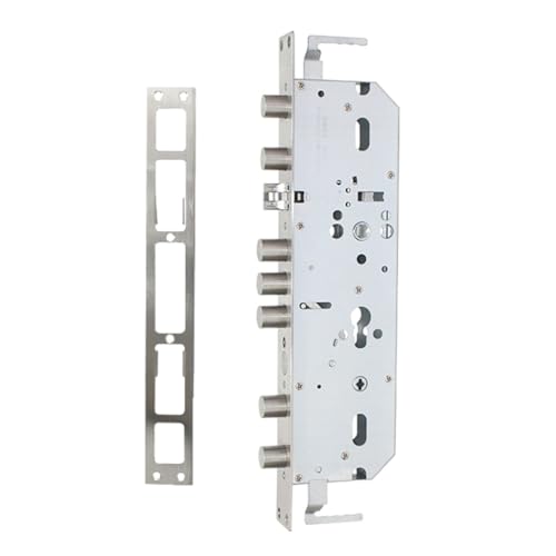 Verrou de porte de sécurité avec 9 têtes en acier - Loquets biométriques d'empreintes digitales - Reconnaissance d'empreintes digitales