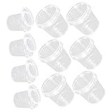 Angoily 18pièces Lot De Petits Seaux Avec Couvercle Pour Ranger Perles Pigments Et Petits...