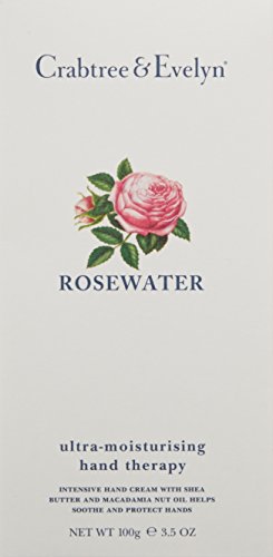 Crabtree & Evelyn Rosewater ultra-moisturizing hand therapy, 1er Pack (1 x 100 g) - 2
