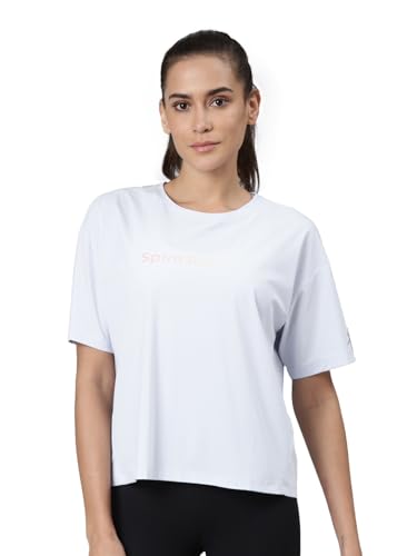 Image of XTEP Comfort Tech (Superior Comfort), Sports Elastic Tech (Superior Stretch), Regular Fit, Polyamide + Elastene, Short Sleeve, Running T-Shirt for Women