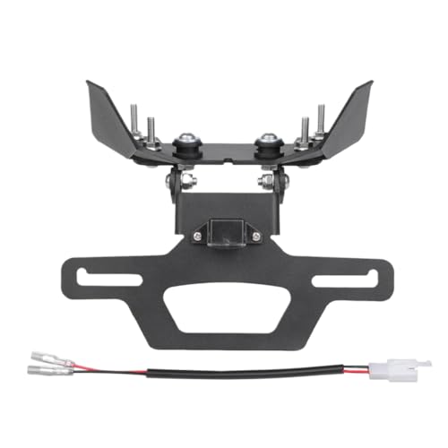 Support de plaque d'immatriculation arrière moto EX250R 250R cadre réglable noir