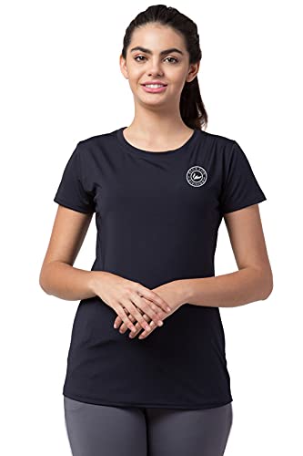 Image of BLUECON Women's Slim Fit Polyester T-Shirt
