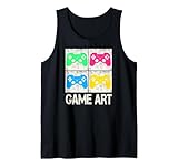 Game art Gamepad giocatori retrò design nerd