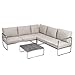 Produktbild Greemotion Lounge -Set Sydney, Ecksofa-Lounge aus Edelstahl, inklusive Kissen
