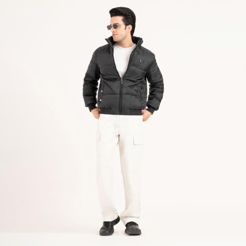 Image of Red Tape Men's Puffer Jacket for Lightweight Everyday Winter Warmth