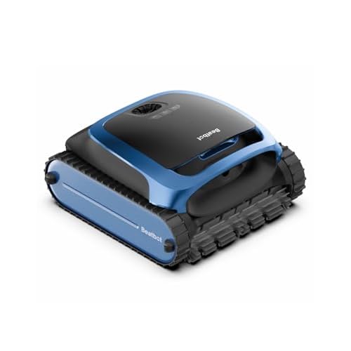 Beatbot AquaSense 2 Cordless Robotic Pool Vacuum Cleaner, Smart Surface Parking, Double-Pass Waterline Scrubbing, Cleans Floor, Walls, and Waterline, Ideal for Above & In-Ground Pools - Ice