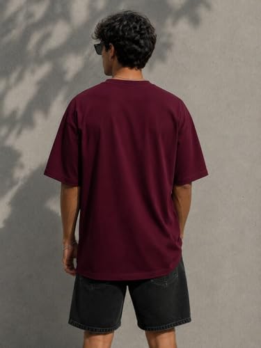 Image of ColorChakra Oversized Tshirt for Mens Down Shoulder Loose fit t-Shirt Men Oversize t-Shirt M to 4XL