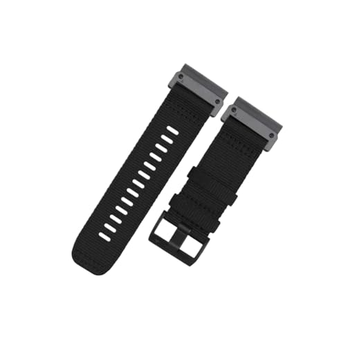 26mm 22mm�i�C�����҂݃x���g�ɓK������Garmin Tactix 7 Pro Fenix 7X 6X 7 5 6 Pro 5X 3HR(Black,For Garmin 22mm)