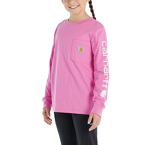 Image of Carhartt Girls Long-Sleeve Pocket Tee T-Shirt