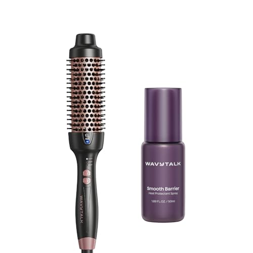 Image of Wavytalk Blowout Express Thermal Brush and Heat protectant Spray for Hair 1.69 Fl Oz