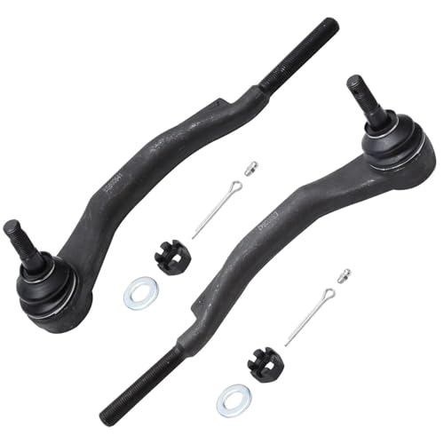 Image of Detroit Axle - AWD 8pc Front Struts Kit for 2008 2009 2010 2011 2012 2013 Cadillac CTS, 2 Complete Struts with Coil Spring 2 Sway Bar End Links 4 Inner Outer Tie Rod End Links Replacement Suspension