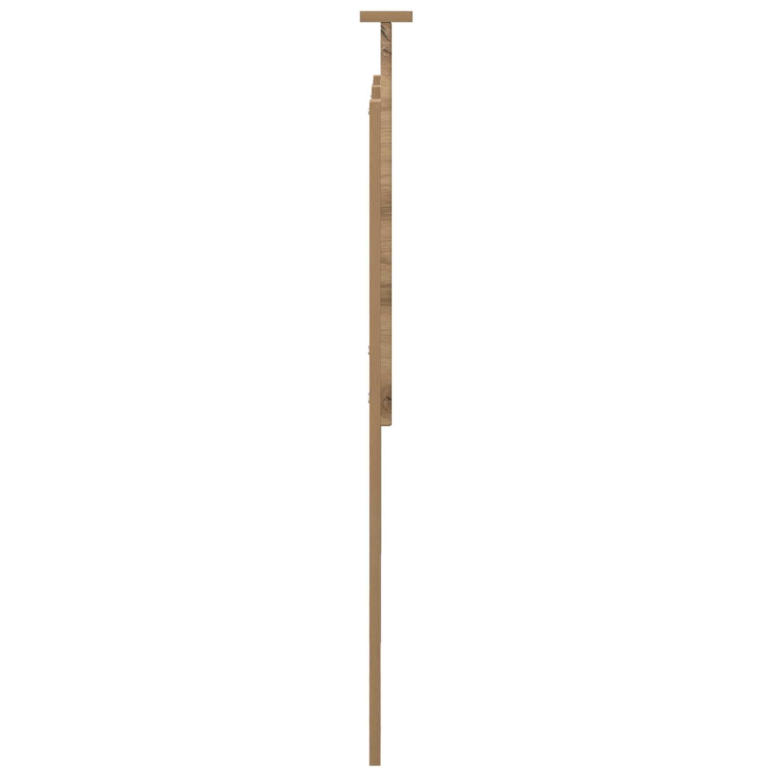 Tête de Lit 160 cm en Bois d'Ingénierie Chêne Artisanal, Dossier Mural Moderne et Minimaliste à Hauteur Réglable pour Chambre à Coucher, Design Épuré et Gain de Place