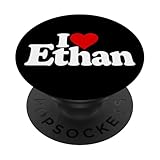 Photo Gallery i love heart ethan nome su una tee popsockets popgrip adesivo Photo Gallery i love heart ethan nome su una tee popsockets popgrip adesivo