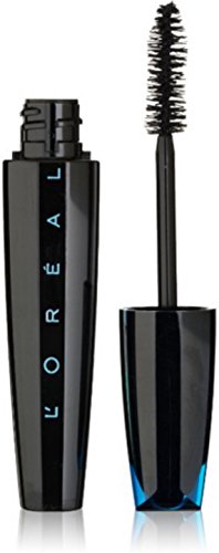 L'Oreal Paris Voluminous Extra-Volume Collagen Waterproof Mascara, Black [690] 0.34 oz (Pack of 2)