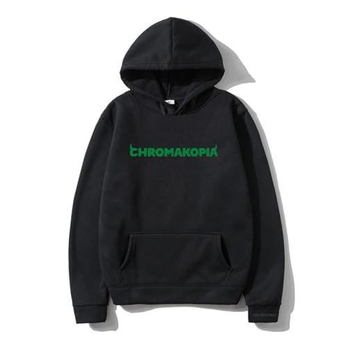 Chromakopia Hoodie for Men Women Chromakopia Album Merch Novelty Sweatshirts (US, Alpha, Large, Regular, Regular, Black)