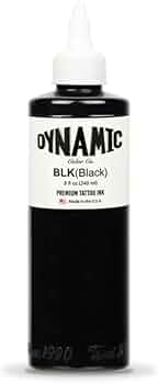 Amazon.co.jp: DYNAMIC ダイナミック タトゥーインク ブラック (8oz