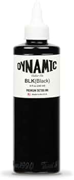 Amazon.co.jp: DYNAMIC ダイナミック タトゥーインク ブラック
