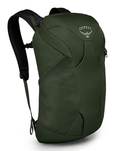 Image of Osprey Farpoint Fairview Travel Daypack for Men and Women, Gopher Green