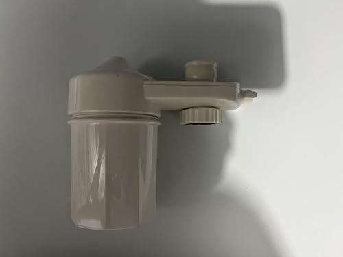 Faucet Mount Water Filter for Sink Faucet Tap Water Filter for Kitchen Sink 4-Stage Advanced Filtration Reduces Chlorine Heavy Metals Easy Install Compatible with Standard Faucets 1 Pack (White)