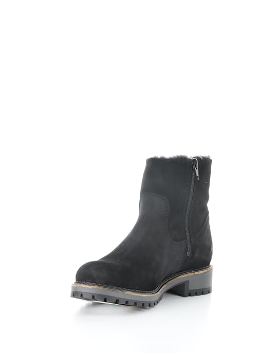 Bos. & Co. Suede/Fantara Faux Fur Side Zip Boot - Calib4