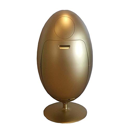 SoldiDesign Ouetto Metal Boîte design pour la collecte différenciée, or Cover