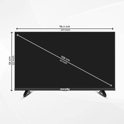 Image of Murphy 108 cm (43 inches) HD Ready Android Smart LED TV with Air Voice Control | LS4300