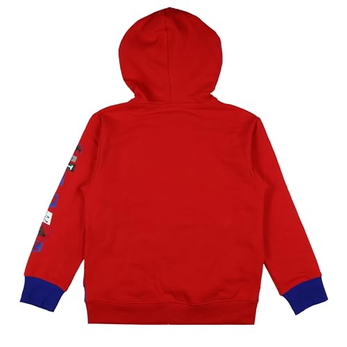 Marvel Spider-Man Jacket Boys Superhero Fleece Zip Up Hoodie (10/12) Multicolored4