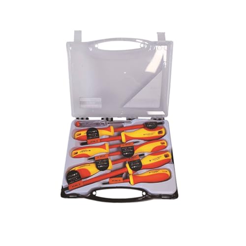 Insulated Electrician Screwdriver Set (8 Pcs VDE Certified)