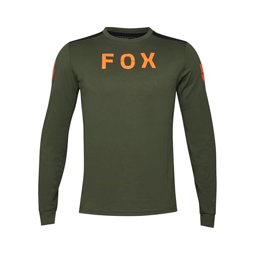 Fox Racing T-Shirt Cyclisme Ranger Dr Aviation manches longues respirant et confortable