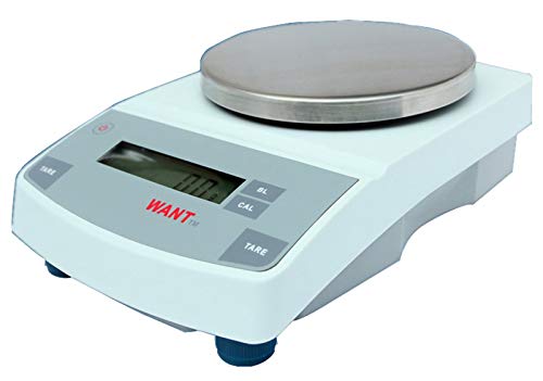 Large Range Balance 0.1g Laboratory Digital Electronic Scale Jewelry Scales Kitchen Weighing Scales Stainless Steel Weighing Pan 160mm