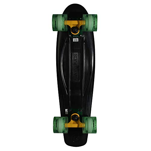 Kryptonics Original Torpedo 22.5 Inch Complete Skateboard - Black Pineapple #TOP3