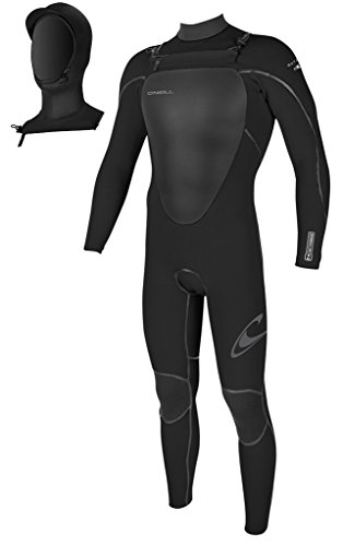 O'Neill Mutant 5/4 with Hood (Black, X-Large)