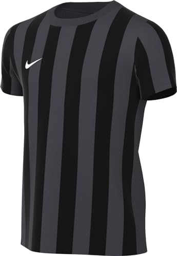 Nike CW3819-060 Y NK DRY STRP DVSN IV JSY SS T-shirt Unisex ANTHRACITE/BLACK/WHITE Size XS
