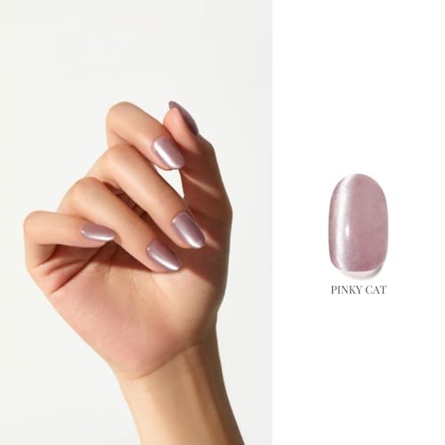 NAILOG Pink Cat Eye Gel Nail Polish 12ml miniatura 3