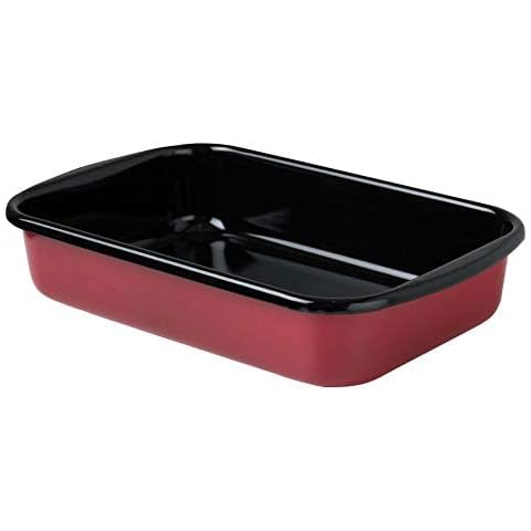 Riess, 0433-020, Bratpfanne 35/23, CLASSIC - COLOR ROT, 35 x 23 cm, Höhe 7.5 cm Cover