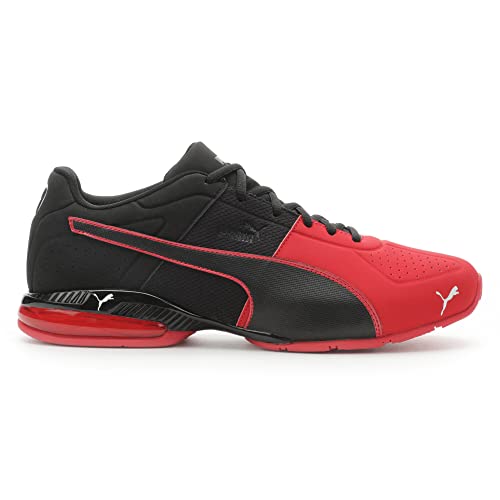 PUMA Mens Cell Surin 2 Sport Block Training Sneakers Shoes - Black, Red3