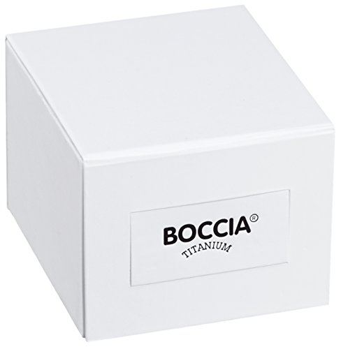 Boccia Unisex-Armbanduhr Analog Quarz Edelstahl 153-43