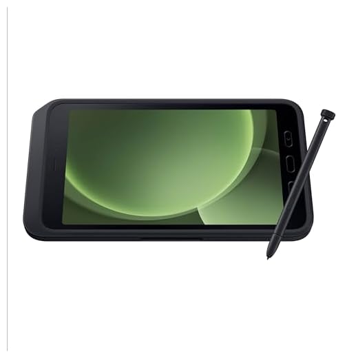 SAMSUNG Galaxy Tab Active5 Wi-Fi 8” 128GB Android Tablet for Industrial, Field Work, Advanced Security, Rugged Design, US Version, 2024, SM-X300NZGAN20, Black Green