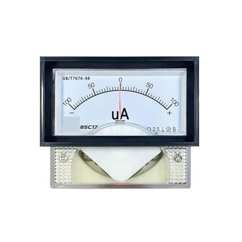 85C17 DC 正負マイクロアンペア計 電流計 ± 20uA 正負 25uA 双方向 50uA ± 100uA ± 150uA ± 250uA(Size:- DC 150uA)