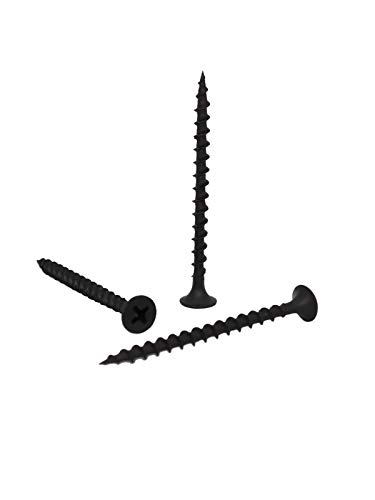 Llama Fastener Drywall Screws #8X3 Inch - Coarse Threaded Black Phosphate Screws thumb #2