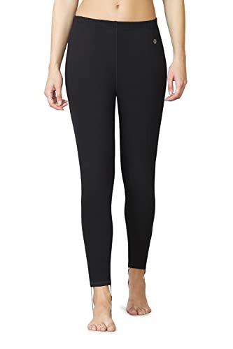 Image of Van Heusen Women Superior Drape Relaxed Fit Thermal Leggings - Functional Pocket, Relaxed Fit