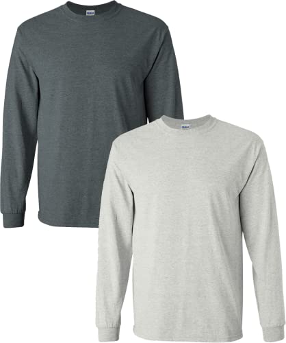 Image of Gildan Men's Ultra Cotton Long Sleeve T-shirt, Style G2400