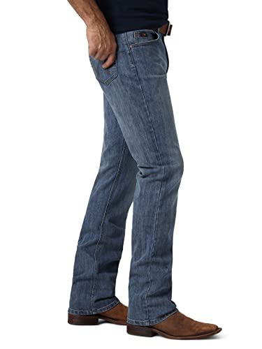 Wrangler Men's 20X Competition Active Flex Slim Fit Jean, Overcast, 35W x 32L