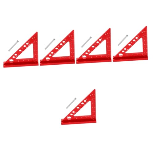 Angoily 5piezas Herramienta De Carpintería De Posicionamiento Regla De De Precisión Para Proyectos Para Entusiastas Del