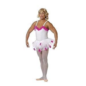 DISBACANAL Disfraz de Bailarina para Hombre – XL