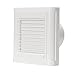 Household products Ventilatore per la casa, Potente aspiratore a Risparmio energetico e Silenzioso con otturatore Automatico, aspiratore da Incasso Bianco, per Ventilatore da Bagno, Cucina, WC